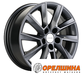 Khomen Wheels  KHW1507  6х15  5х100  ЕТ40  57,1 Gray